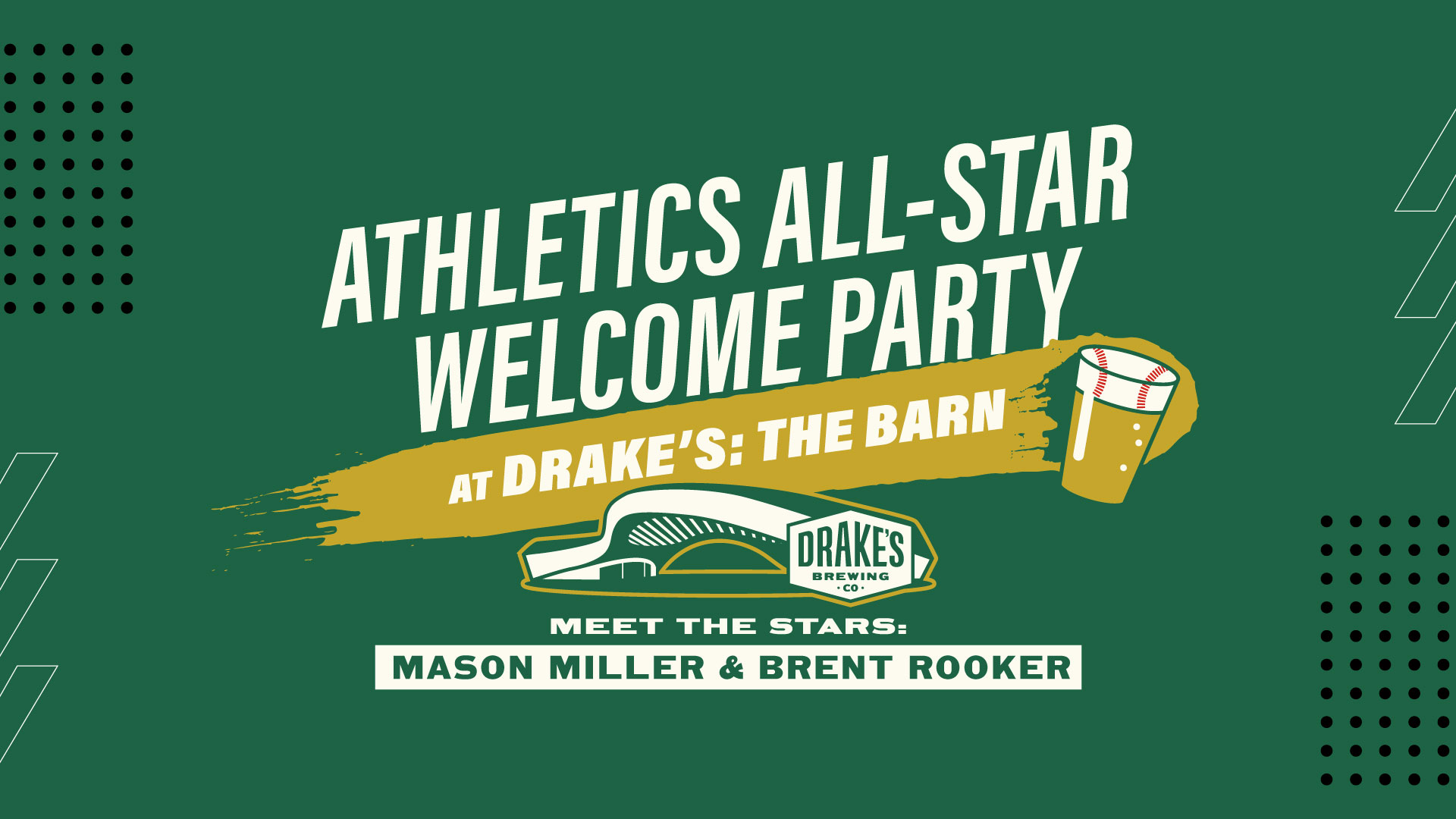 Athletics All Star VIP Autograph Event with Mason Miller and Brent Rooker