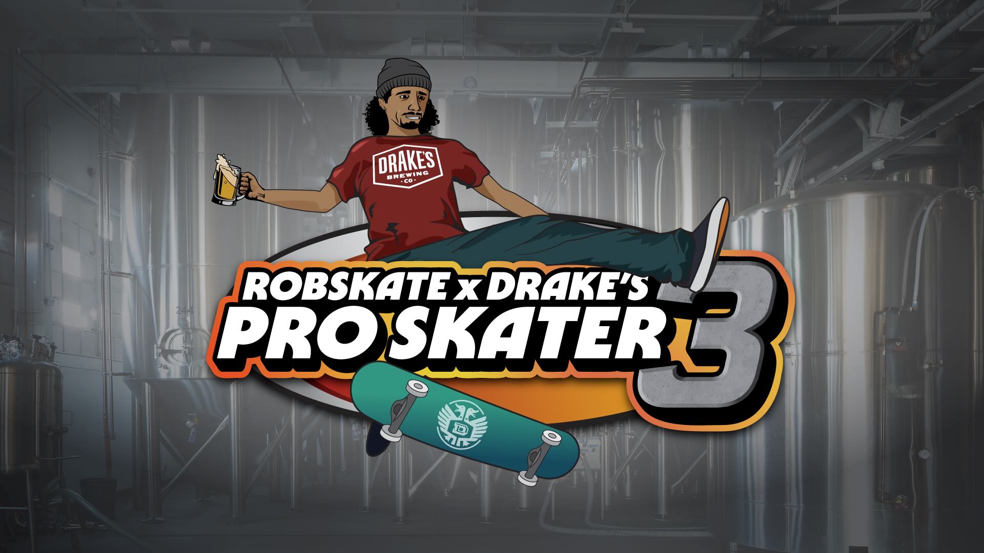 Rob Skater at Drake's Barrel House