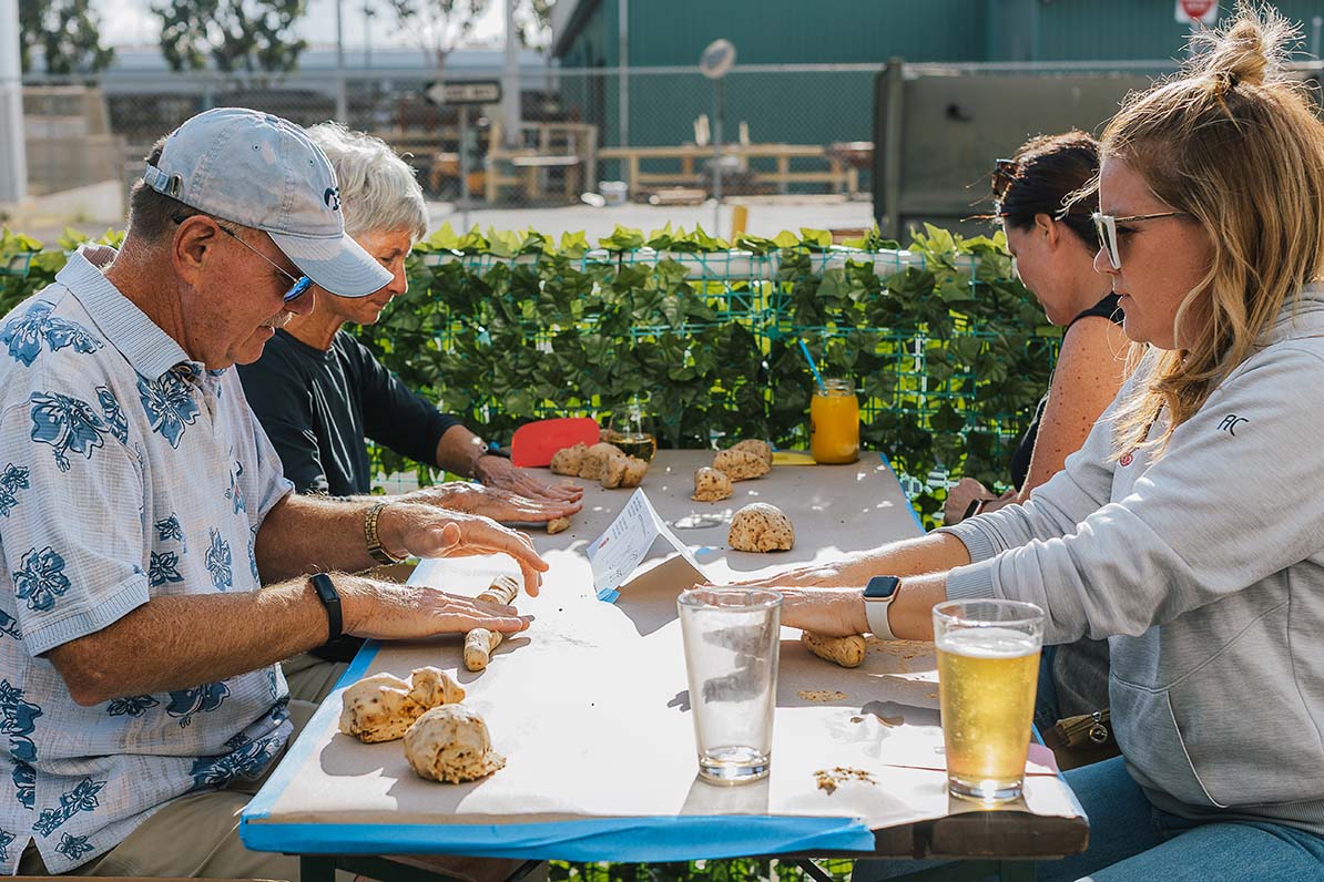 Grainbakers Soft Pretzel Breadmaking Class at Drake's Barrel House