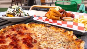 The Big Game menu at Drake's: The Barn