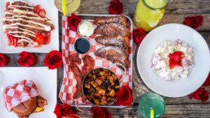 Brunch Menu Valentine's Drag Brunch