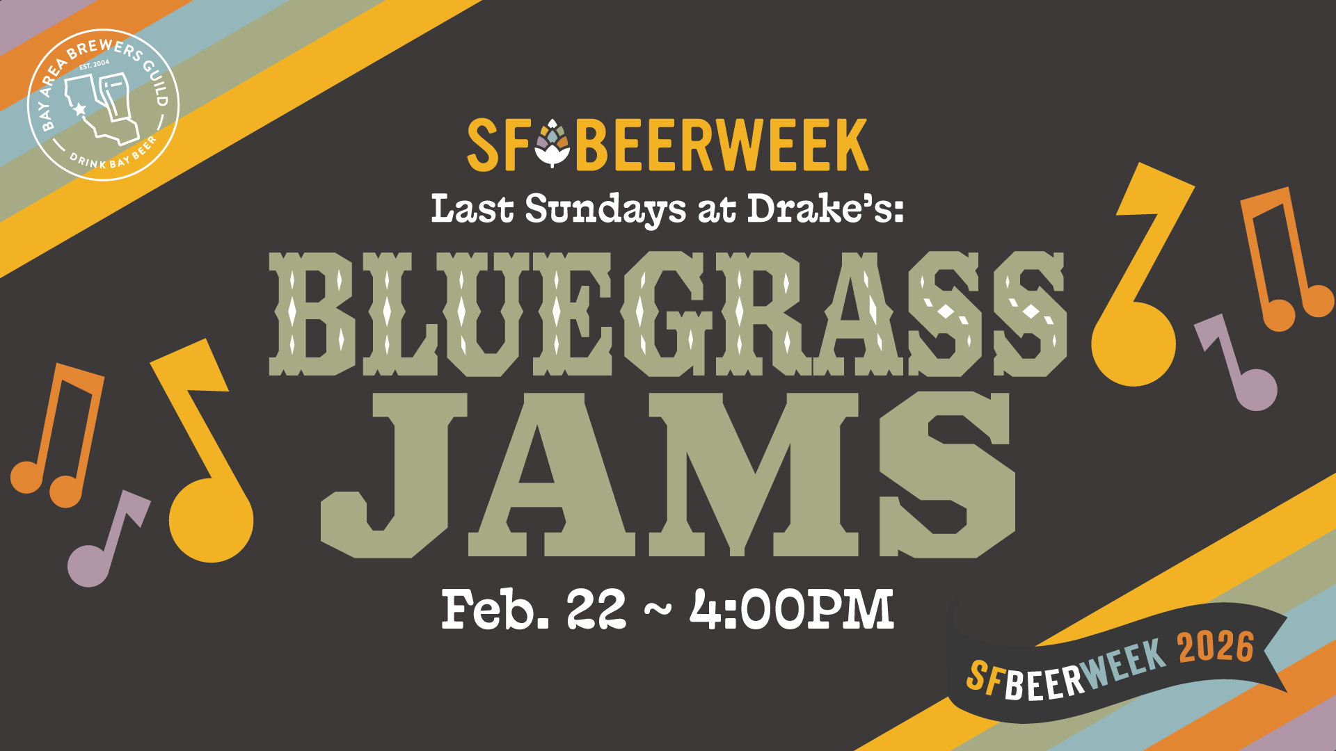 Bluegrass Jam Sunday, February 22nd