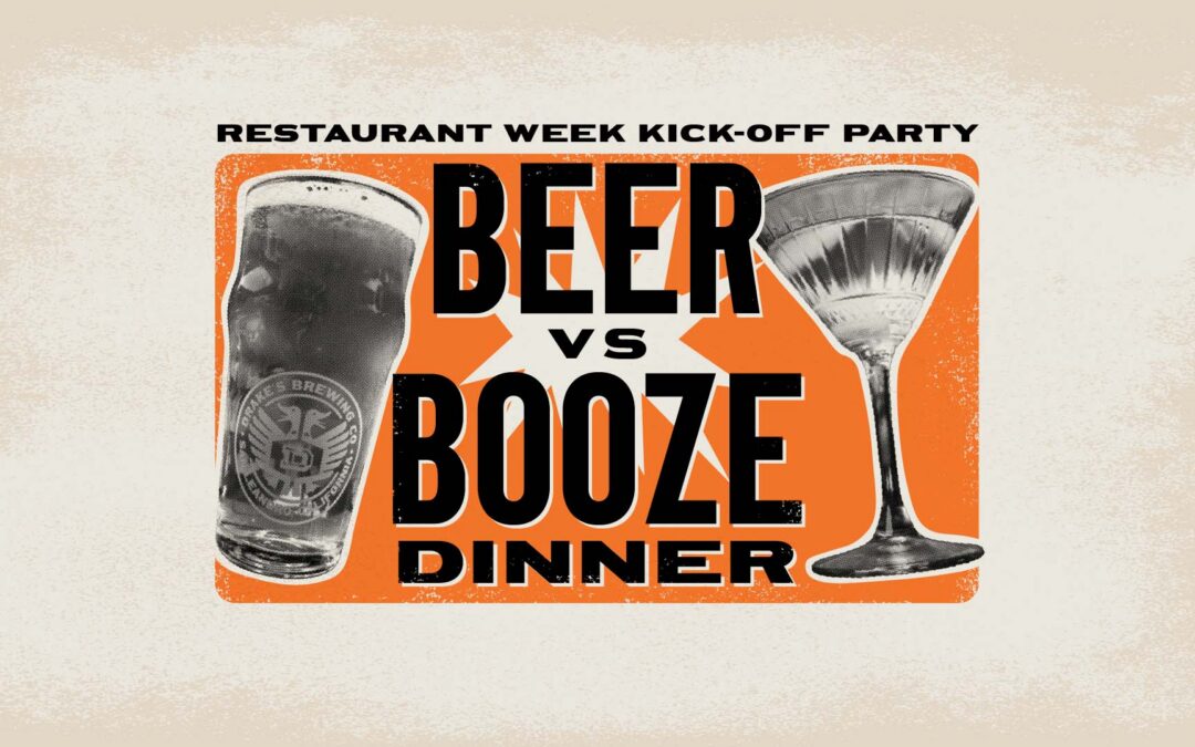 Beer vs. Booze Dinner