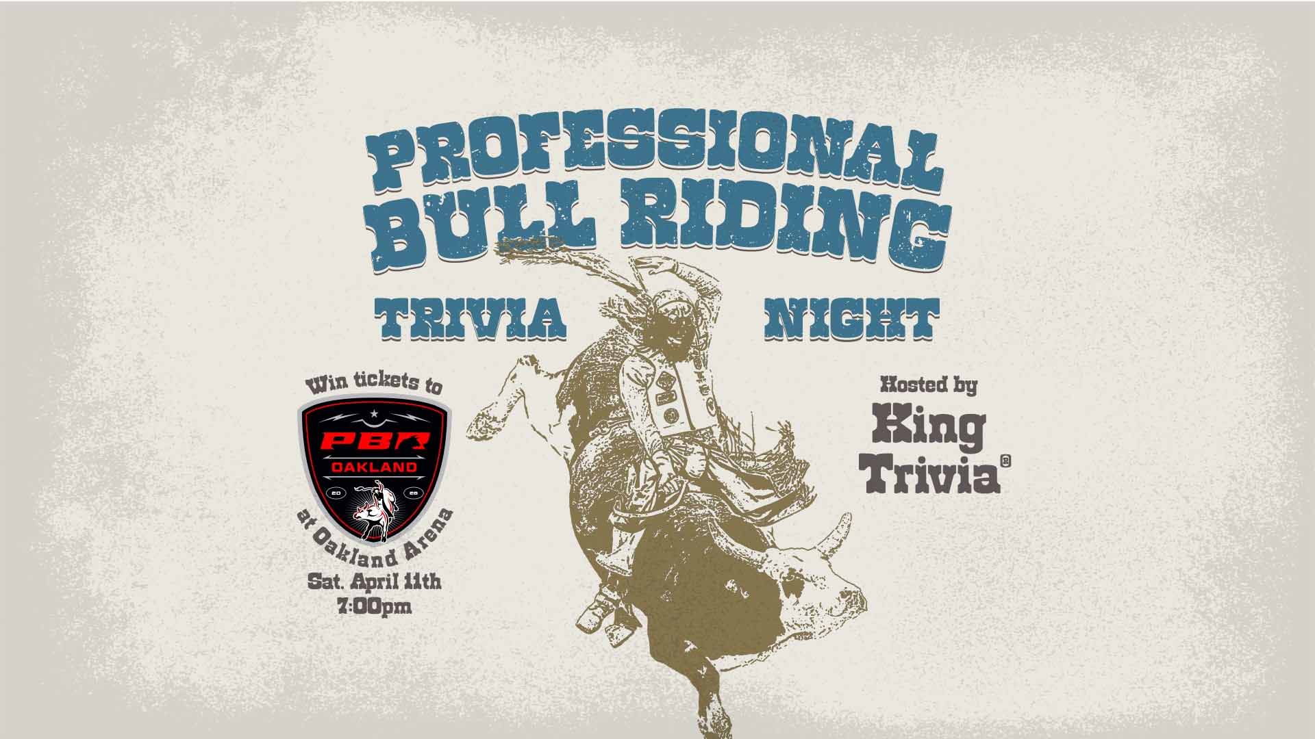 Professional Bull Riding Trivia presented by King Trivia