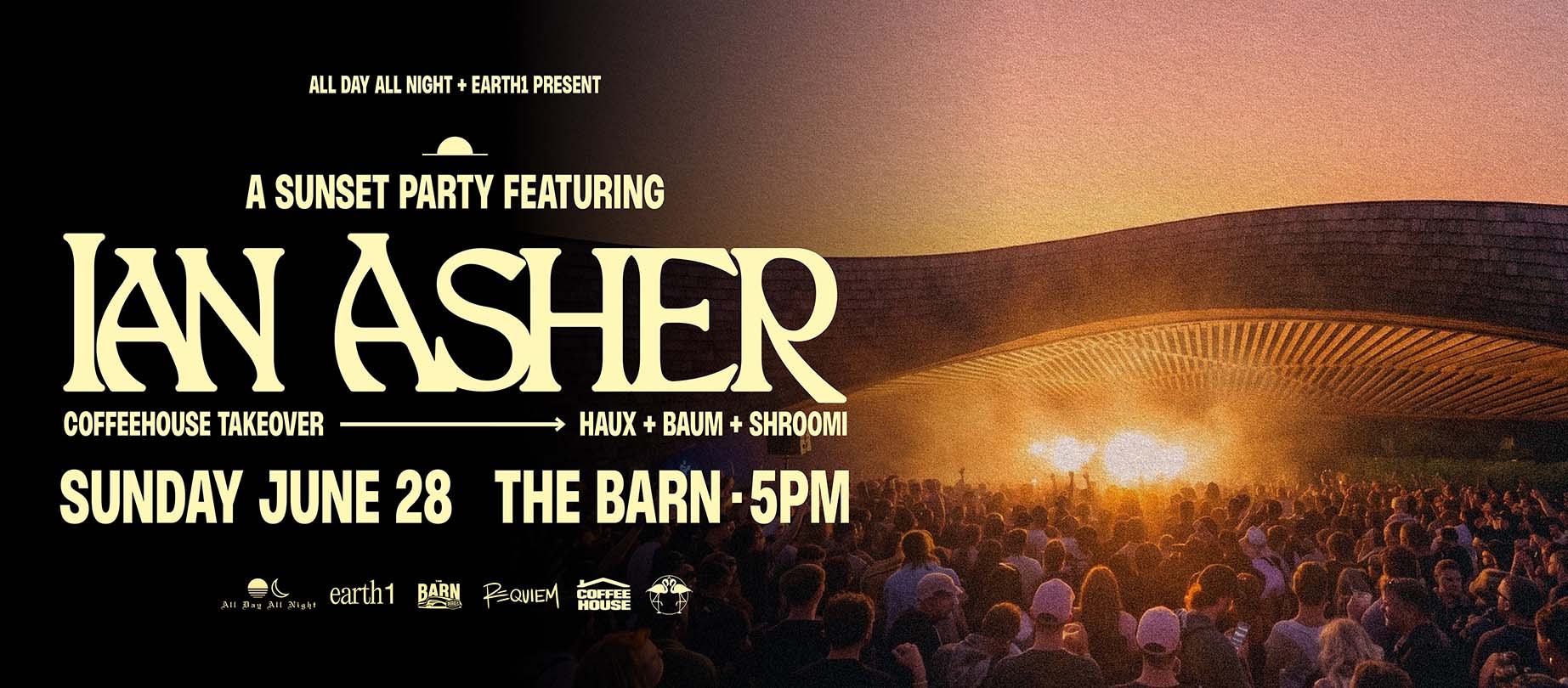 Ian Asher Sunday, June 28th at Drake's: The Barn