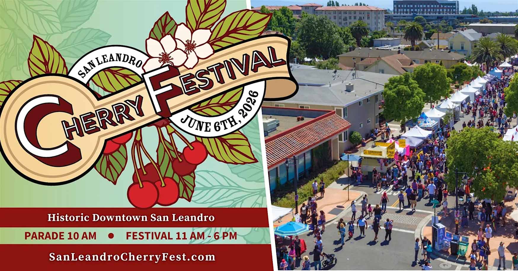 San Leandro Cherry Festival Saturday, June 6th